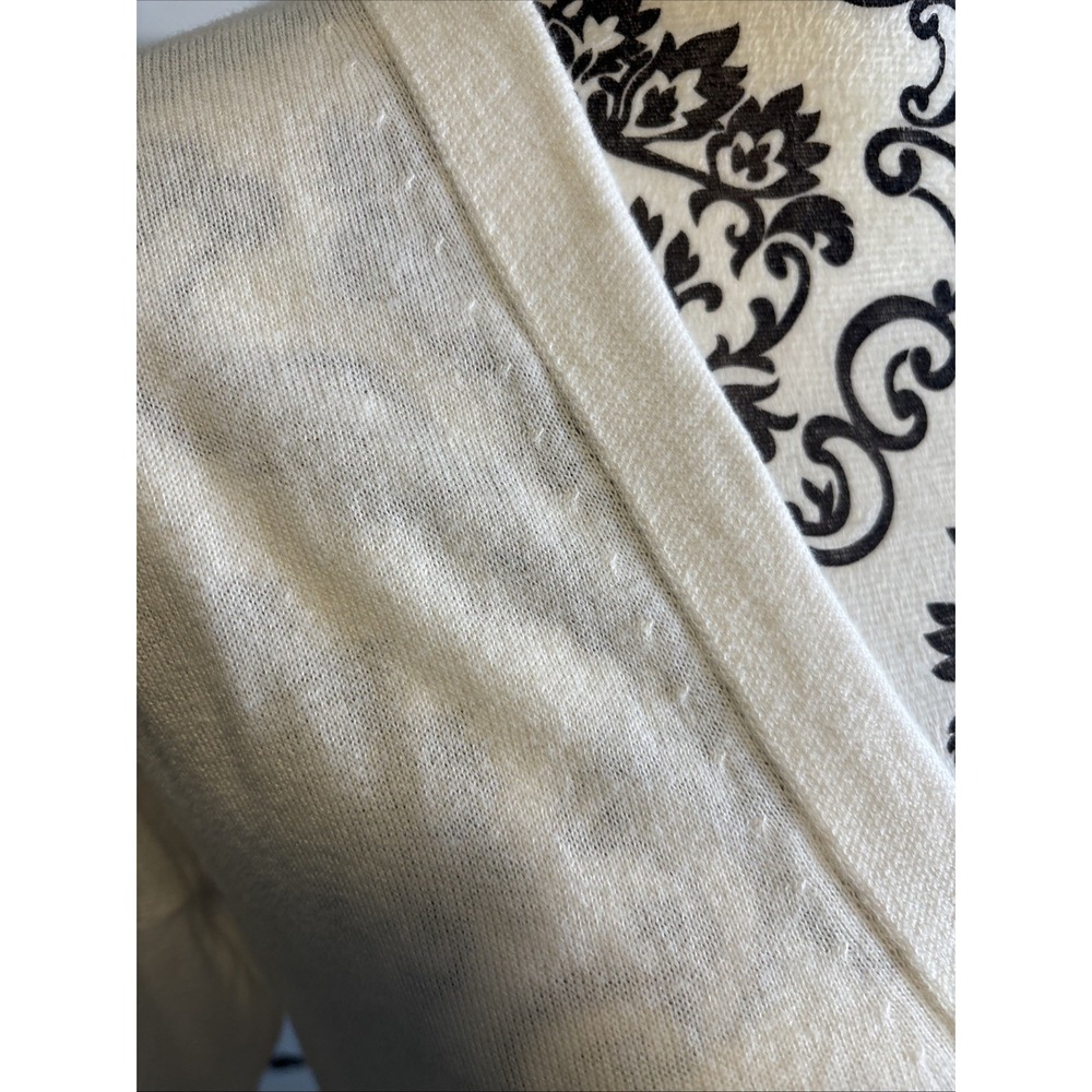Banana Republic White V-Neck Lightweight Cardigan Women's Size Small Y2K Soft - Picture 3 of 10